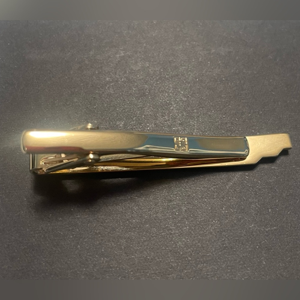 Givenchy‎ Gold Tone Tie Clip